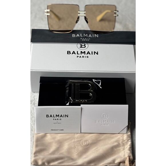 Brand New Balmain Sunglasses - GENDARME BPS109C-66 Size 66-10-145 main image 5